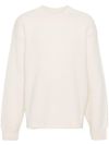 Le Pull sweater in alpaca wool with logo