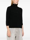 blugirl - Maglione fine a collo alto nero - 1