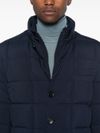 Quilted jacket padded with goose down