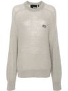 Maglione con maniche larghe raglan