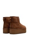 Brown wrap-around ankle boots 'Classic II'