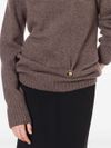 Crew neck knitted sweater