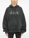 msgm - Studded logo hoodie - 3