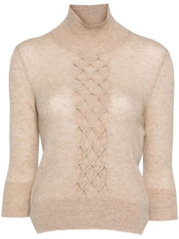 ERMANNO SCERVINO - High-neck sweater with knot detail