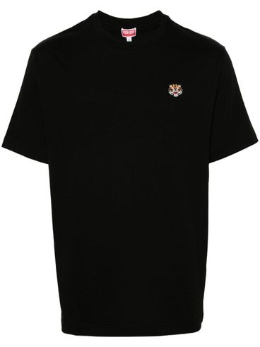 Lucky Tiger T-shirt in cotton with embroidery