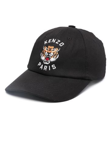 KENZO - Cappello da baseball in cotone con ricamo