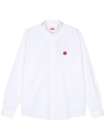 Boke Flower shirt in cotton with embroidery