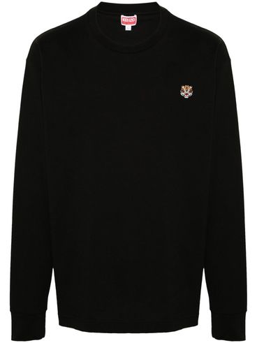 Lucky Tiger T-shirt in cotton with embroidery