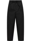 Virgin wool cargo pants with pockets