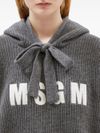 msgm - Felpa con logo ricamato sul petto - 2