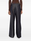 Tailored straight-leg palazzo trousers