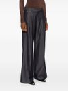 Tailored straight-leg palazzo trousers