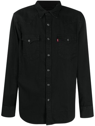 LEVI'S - Denim shirt with patch pockets