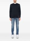 Jeans 502 in cotone effetto schiarito