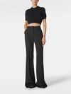 Black 'Hangar' Flared Pants