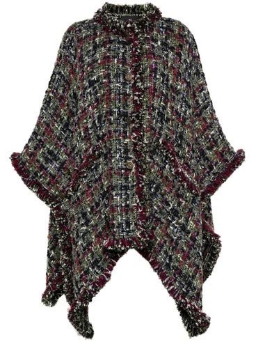 ETRO - Tweed cape