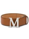 'MCLASSIC40' black belt with lettering buckle