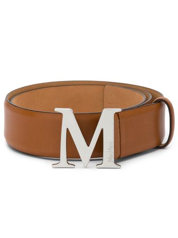 'MCLASSIC40' black belt with lettering buckle