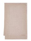 'Magico' wrap scarf in beige wool