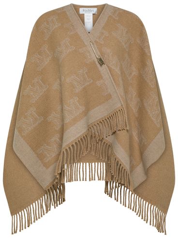 'Frine' fringed poncho