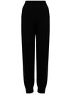 'Vacuo' black high-waist pants