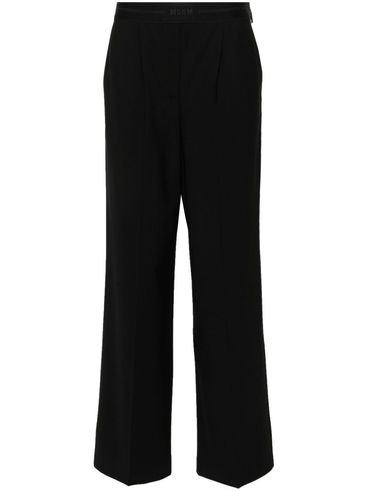 Elasticated logo waistband trousers