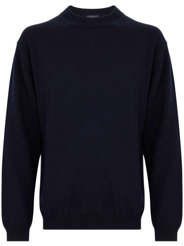 DANIELE FIESOLI - Soft merino wool sweater in blue