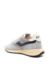 Reelwind sneakers in grey calf leather