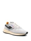 Sneakers Reelwind in pelle di vitello grigio