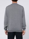 Soft merino wool sweater in gray