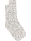 Twist chunky socks in cotton