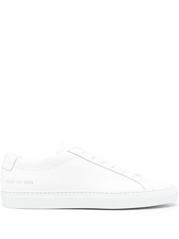 Sneakers Achilles in pelle di vitello bianco