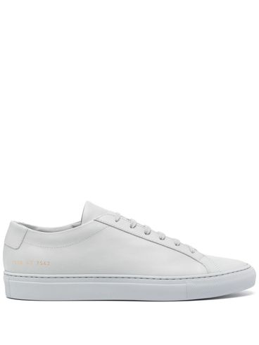 COMMON PROJECTS - Grey Achilles sneakers in calf leather