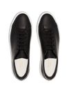 Black Achilles sneakers in calf leather