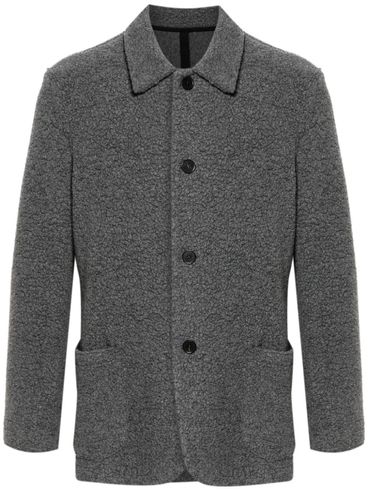 Bouclé jacket in wool blend