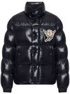 moncler - Short Leste glossy down jacket in goose down