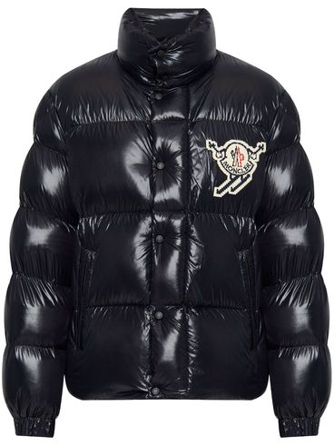 Short Leste glossy down jacket in goose down