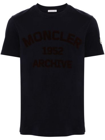 MONCLER - Cotton T-shirt with logo