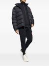 moncler - Short Solayan down jacket in goose down with stripes - 1