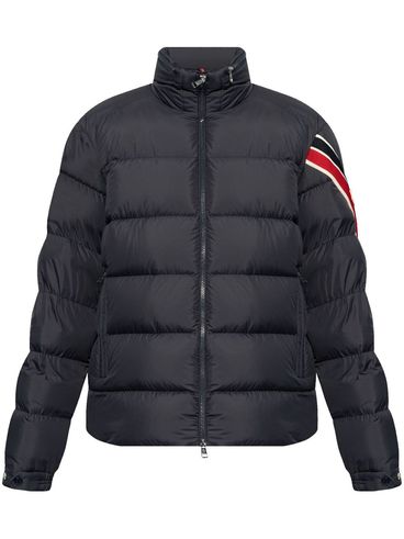 Short Solayan down jacket in goose down with stripes