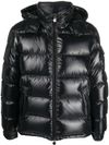 Short Maya down jacket with pocket