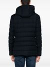 Short Craig down jacket, quilted and padded