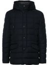 Short Craig down jacket, quilted and padded