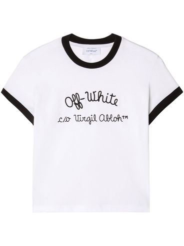 Embroidered logo t-shirt