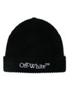 Embroidered logo wool beanie