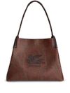 Medium Libra paisley calf leather tote bag