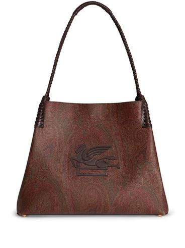 Medium Libra paisley calf leather tote bag