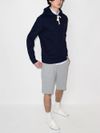 Hooded sweatshirt in cotton blend