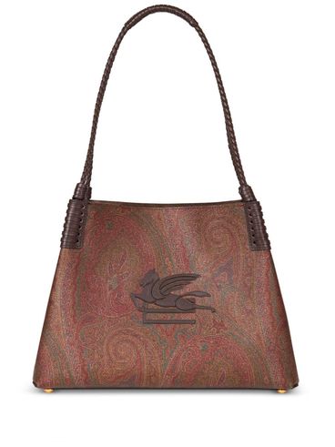 ETRO - Small Libra paisley calf leather tote bag