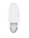 Temple Veau sneakers in white calf leather